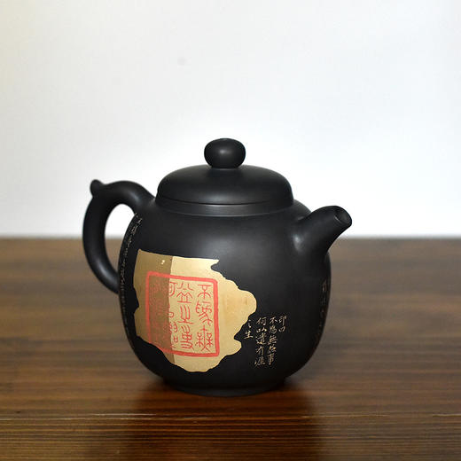 建水紫陶  杜俊楠壶 商品图4