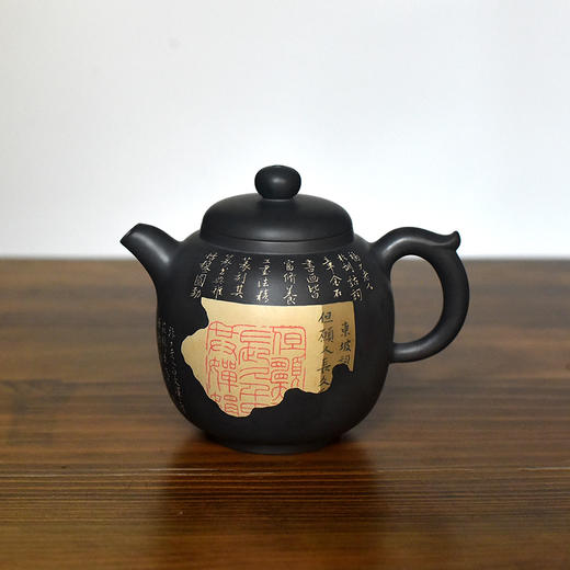 建水紫陶  杜俊楠壶 商品图2