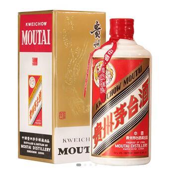 1991年  飞天牌茅台（红皮铁盖）53度500ml 商品图0
