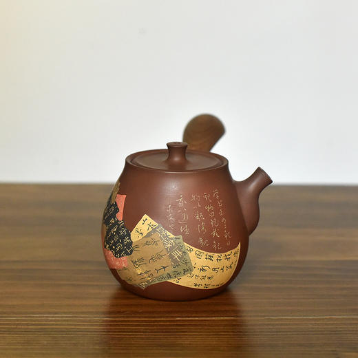 徐江书(长文）侧把壶 商品图2