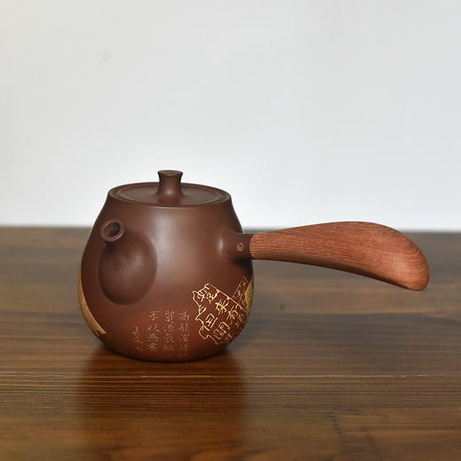 徐江书(长文）侧把壶 商品图6