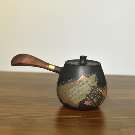 徐江书(长文）侧把壶 商品图3