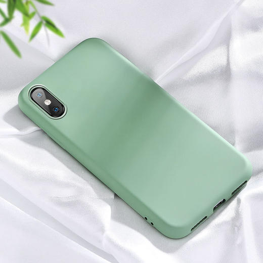 〖买一赠一〗适用苹果XsMax8plus液态硅胶超薄保护套iPhone6s/7全包防摔手机壳 商品图5