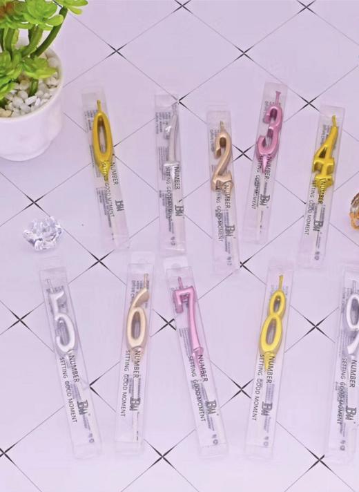数字蜡烛（本产品需与蛋糕一起拍下，不单独售卖） 商品图0