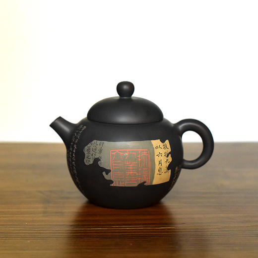 建水紫陶  杜俊楠壶 商品图1