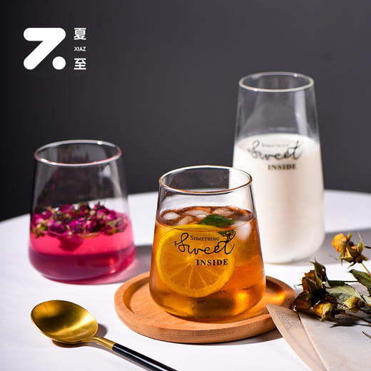 茶杯-玻璃水杯-水滴杯高矮款 商品图5