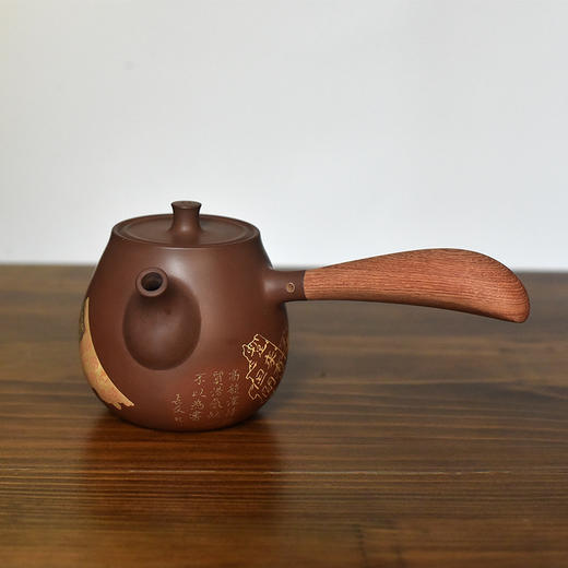 徐江书(长文）侧把壶 商品图1