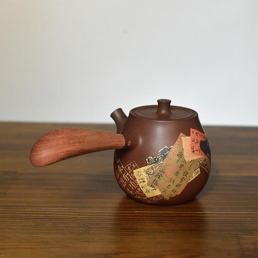 徐江书(长文）侧把壶 商品图4