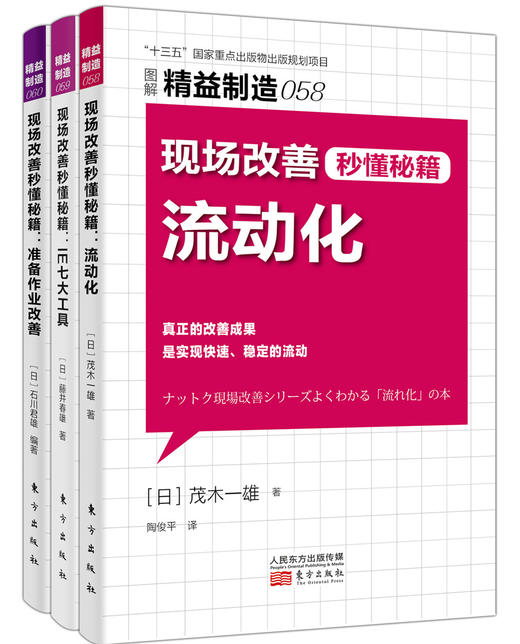 日本精益制造58-60（日本百年老社日刊工业新闻社畅销产品系列） 商品图0