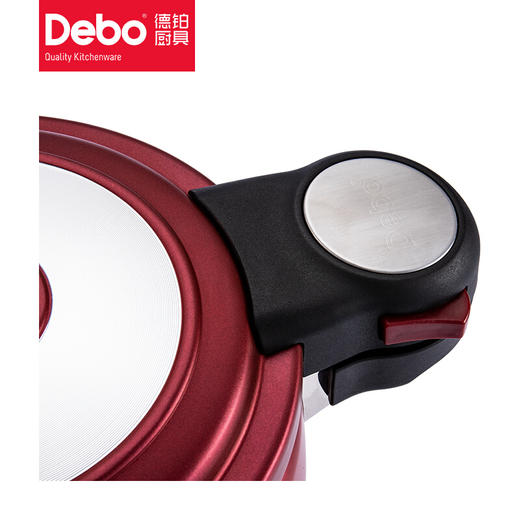 Debo德铂铂特高压锅合金压力锅燃气电磁炉通用4.5L 商品图3
