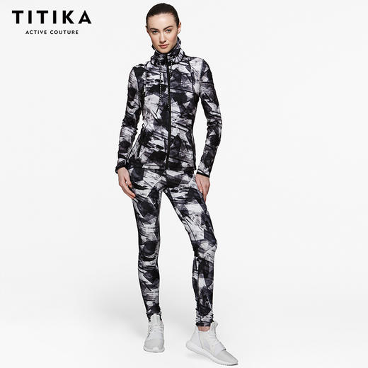 TITIKA ACTIVE 前短后长下摆 修身显瘦 瑜伽服外套 53891 商品图3