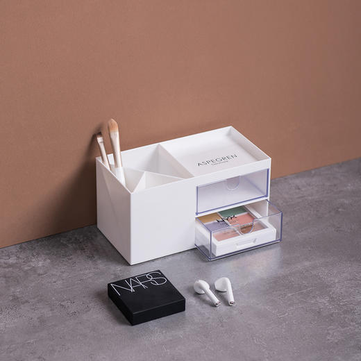 物鸣创意文具摆件收纳盒时尚桌面北欧笔架办公笔桶可爱女ins简约 商品图1