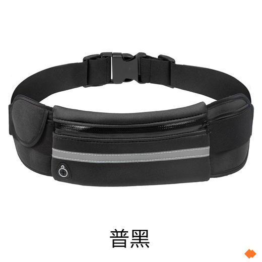 反光夜跑步运动腰包 骑行登山户外装备防水手机袋 莱卡弹力多功能鞋腰包 商品图10