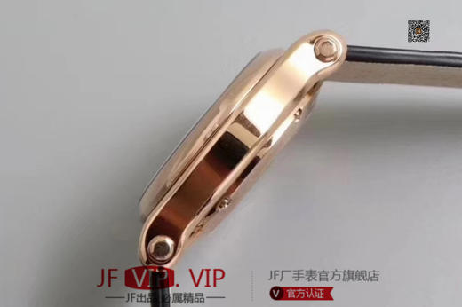 YF萧邦30周年特别款。女士腕表，皮表带，自动机械机芯，透底 商品图12