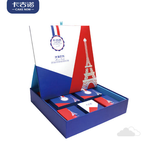 卡吉诺|浪漫巴黎中秋月饼礼盒 商品图0
