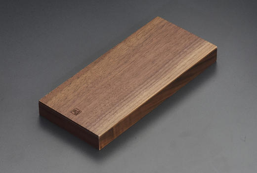 【实木泉匣】黑胡桃全实木(明式素面中金/源泰评级币双枚装收藏盒(MH2Y) 商品图3