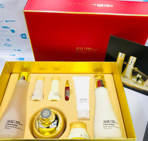 SU:M37呼吸 时光能量水乳面霜套盒-紅盒（353501） 商品图1