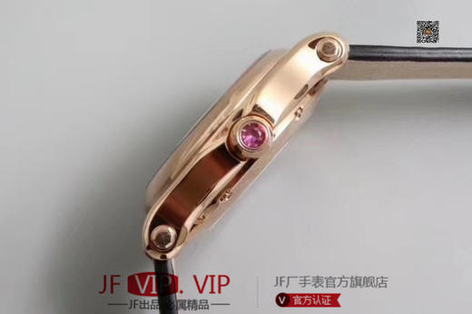 YF萧邦30周年特别款。女士腕表，皮表带，自动机械机芯，透底 商品图13