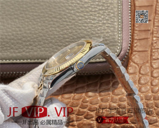 DJ劳力士126333 Date Just   腕表间黄金五珠带，41MM经典蚝式恒动日志型，41腕表系列中的超级副本，904L不锈钢完美还原劳力士Date Just色泽 商品图7