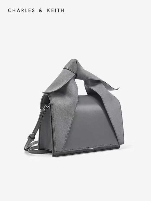 【轻奢名品】CHARLES＆KEITH 手提包 CK2-50270220 蝴蝶结饰女士翻盖单肩包 商品图0