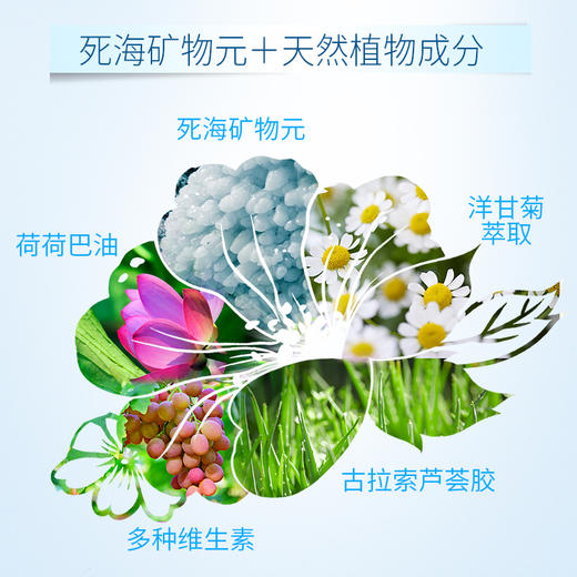 MILENSEA进口海盐洗面奶男女面部除螨虫洁面磨砂乳去角质去除螨虫7290014610699 商品图3