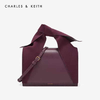 【轻奢名品】CHARLES＆KEITH 手提包 CK2-50270220 蝴蝶结饰女士翻盖单肩包 商品缩略图2