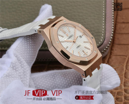 OM爱彼皇家橡树15400系列 原版1-1开模，男士腕表，皮表带，自动机械机芯，透底。 商品图4