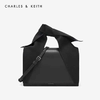 【轻奢名品】CHARLES＆KEITH 手提包 CK2-50270220 蝴蝶结饰女士翻盖单肩包 商品缩略图1