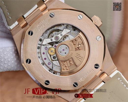 OM爱彼皇家橡树15400系列 原版1-1开模，男士腕表，皮表带，自动机械机芯，透底。 商品图7