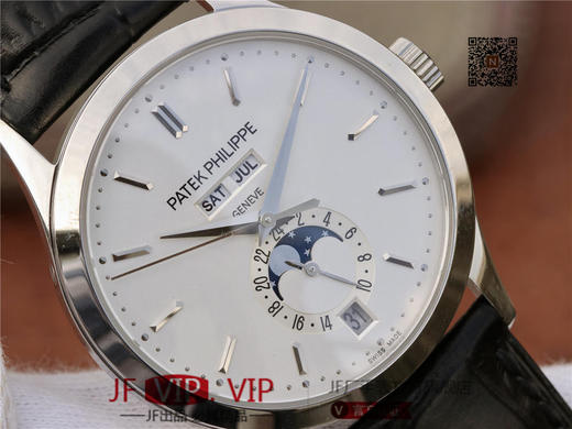 KM百达翡丽 复杂功能计时5396系列 全新开模V2版本上新！男士腕表，皮表带，自动机械机芯，透底 商品图3