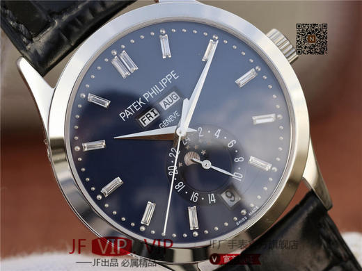 KM百达翡丽 复杂功能计时5396系列 全新开模V2版本上新！ 男士腕表，皮表带，自动机械机芯，透底 商品图3