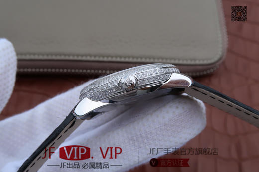 KG百达翡丽复杂功能系列4968女士手表。海鸥克隆组装215 PS LU手动机械机芯，镶嵌施华洛世奇钻。 商品图4