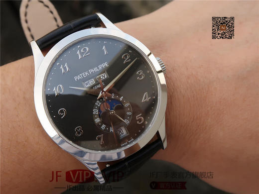 KM百达翡丽 复杂功能计时5396系列 全新开模V2版本上新！男士腕表，皮表带，自动机械机芯，透底 商品图11