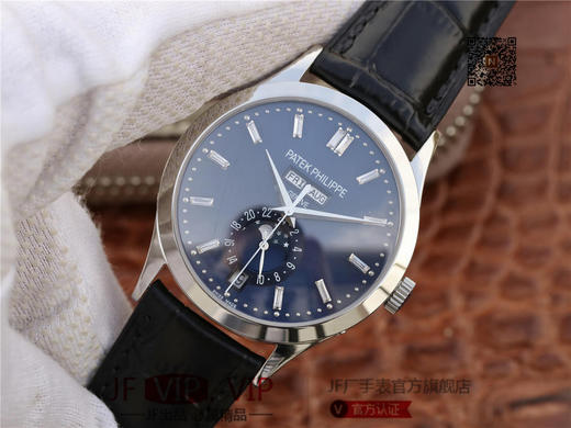 KM百达翡丽 复杂功能计时5396系列 全新开模V2版本上新！ 男士腕表，皮表带，自动机械机芯，透底 商品图2