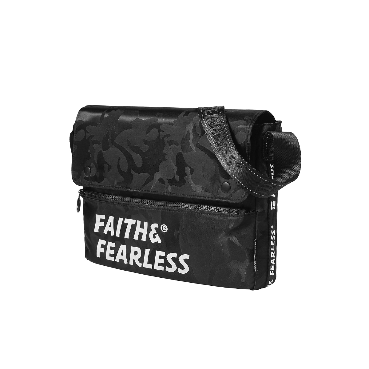 faith& fearless ff-cf messenger 2019新款潮牌迷彩斜挎邮差包