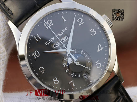 KM百达翡丽 复杂功能计时5396系列 全新开模V2版本上新！男士腕表，皮表带，自动机械机芯，透底 商品图3