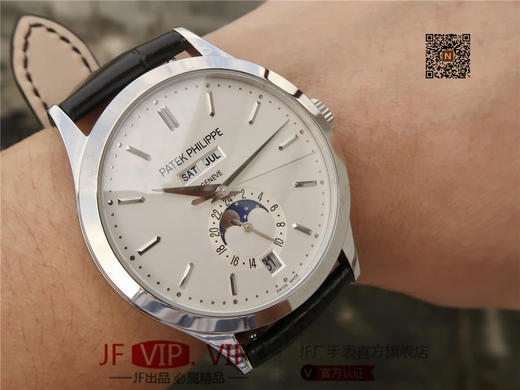 KM百达翡丽 复杂功能计时5396系列 全新开模V2版本上新！男士腕表，皮表带，自动机械机芯，透底 商品图8