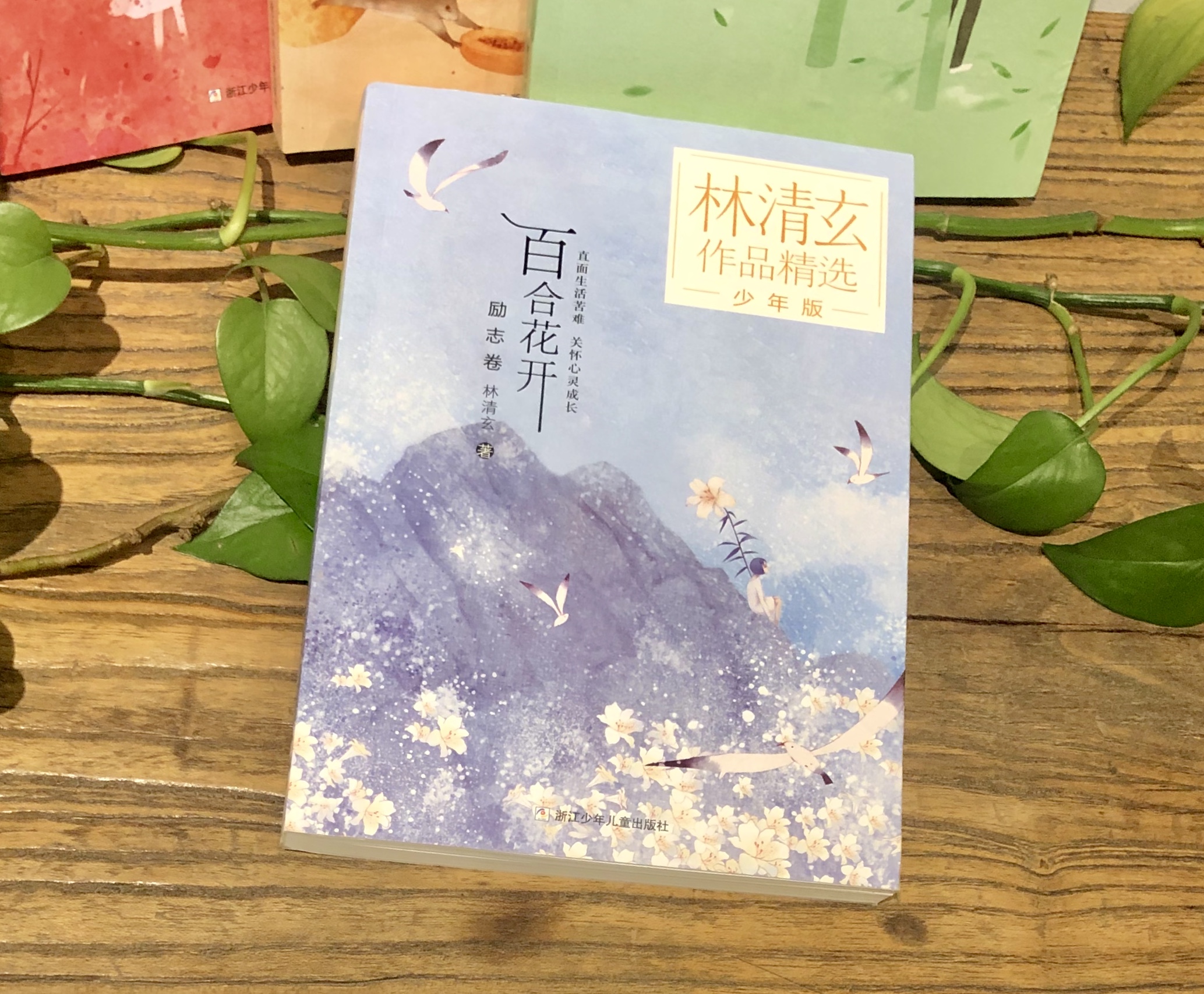 《林清玄作品精选》(全4册)《桃花心木》 《百合花开》 《有情十二帖