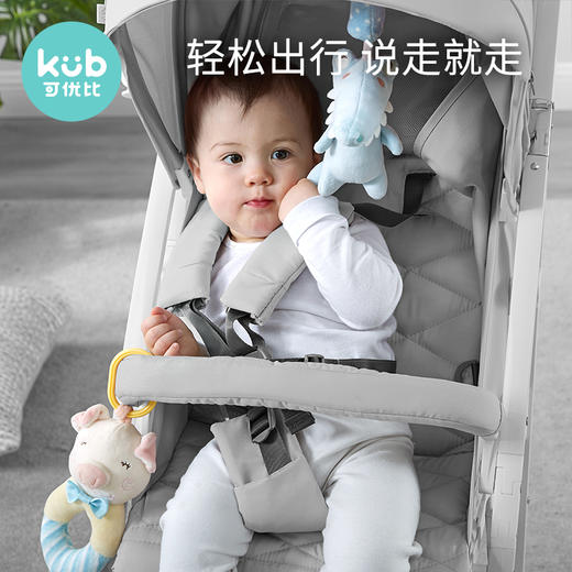 可优比推车挂件 玩具婴儿0-1岁新生儿床铃风铃挂饰婴儿车摇铃挂件 商品图3