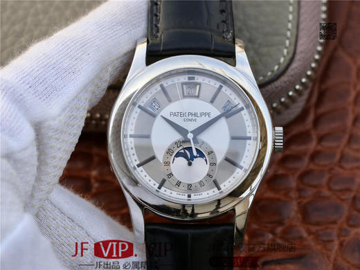 KM百达翡丽复杂功能计时5205G-001面世，历经两年不断对机芯进行改造与调试 一贯追求以原装工艺为目标，尺寸40cm 同原装一致 商品图0