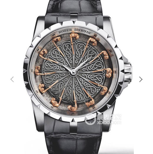 ZF罗杰杜彼圆桌骑士系列腕表RDDBEX0495！大器晚成 王者归来！精雕细镂，尽心竭力，成就永恒经典。男士腕表，皮表带，自动机 商品图0