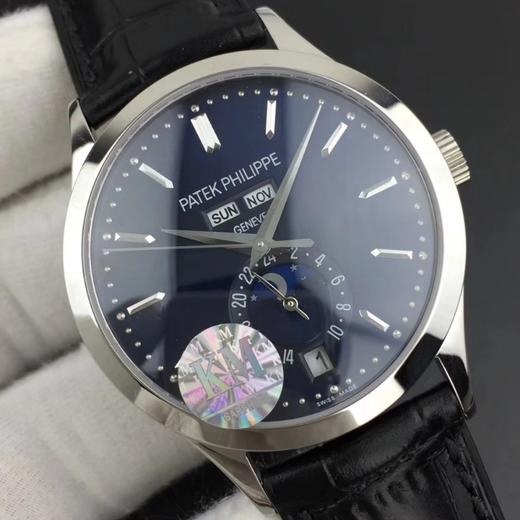 KM百达翡丽 复杂功能计时5396系列 全新开模V2版本上新！男士腕表，皮表带，自动机械机芯，透底 商品图2