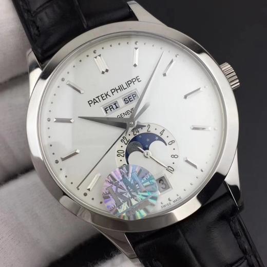 KM百达翡丽 复杂功能计时5396系列 全新开模V2版本上新！男士腕表，皮表带，自动机械机芯，透底 商品图13