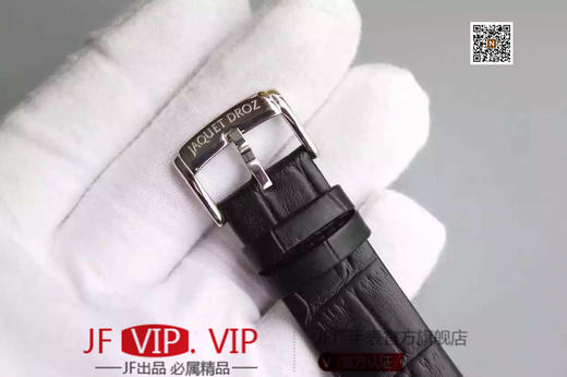 TW雅克德罗GRANDE SECONDE ENAMEL系列经典！全自动机械机芯，透底，男表，精钢外壳，小牛皮表带！ 商品图5