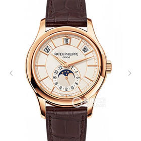 KM百达翡丽复杂功能计时5205G面世，历经两年不断对机芯进行改造与调试 一贯追求以原装工艺为目标，尺寸40cm 同原装一致拥有 月相 星期 月份 日历！