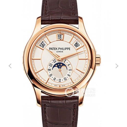 KM百达翡丽复杂功能计时5205G面世，历经两年不断对机芯进行改造与调试 一贯追求以原装工艺为目标，尺寸40cm 同原装一致拥有 月相 星期 月份 日历！ 商品图0