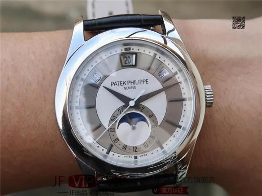 KM百达翡丽复杂功能计时5205G-001面世，历经两年不断对机芯进行改造与调试 一贯追求以原装工艺为目标，尺寸40cm 同原装一致 商品图8