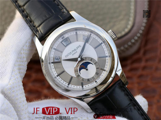 KM百达翡丽复杂功能计时5205G-001面世，历经两年不断对机芯进行改造与调试 一贯追求以原装工艺为目标，尺寸40cm 同原装一致 商品图1
