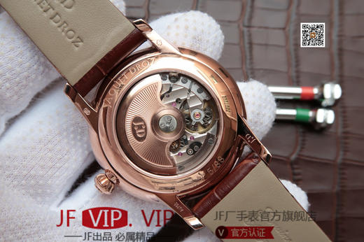 TW雅克德罗艺术工坊系列J005033280，43毫米直径,男士手表，克隆原版Jaquet Droz 2653自动机械机芯，摆轮：重金属摆陀 商品图6