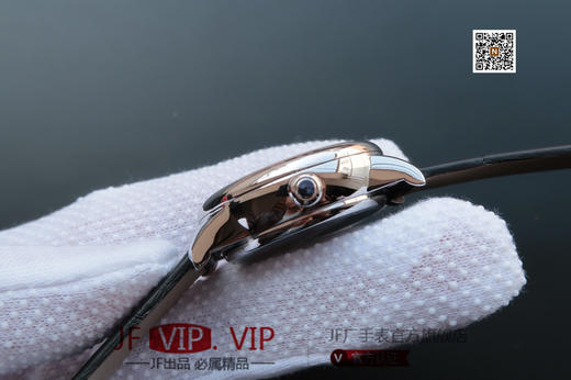 TW雅克德罗【女神】腕表 表里如一 独具匠心！烧钢蓝指针，电白金手工镶钻，玫瑰金镶钻！直径33mm厚度：10mm 商品图3